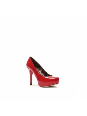 Dolce & Gabbana red platform high heel pump/shoes size 35